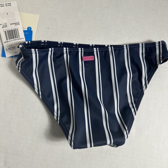 Roxy Girls Flowers Addict Flutter Bikini Swimsuit Set Size 7 NWT - Picture 7 of 7